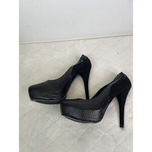 G‎ by Guess Women's Black Stiletto Heel Shoes 8.5W